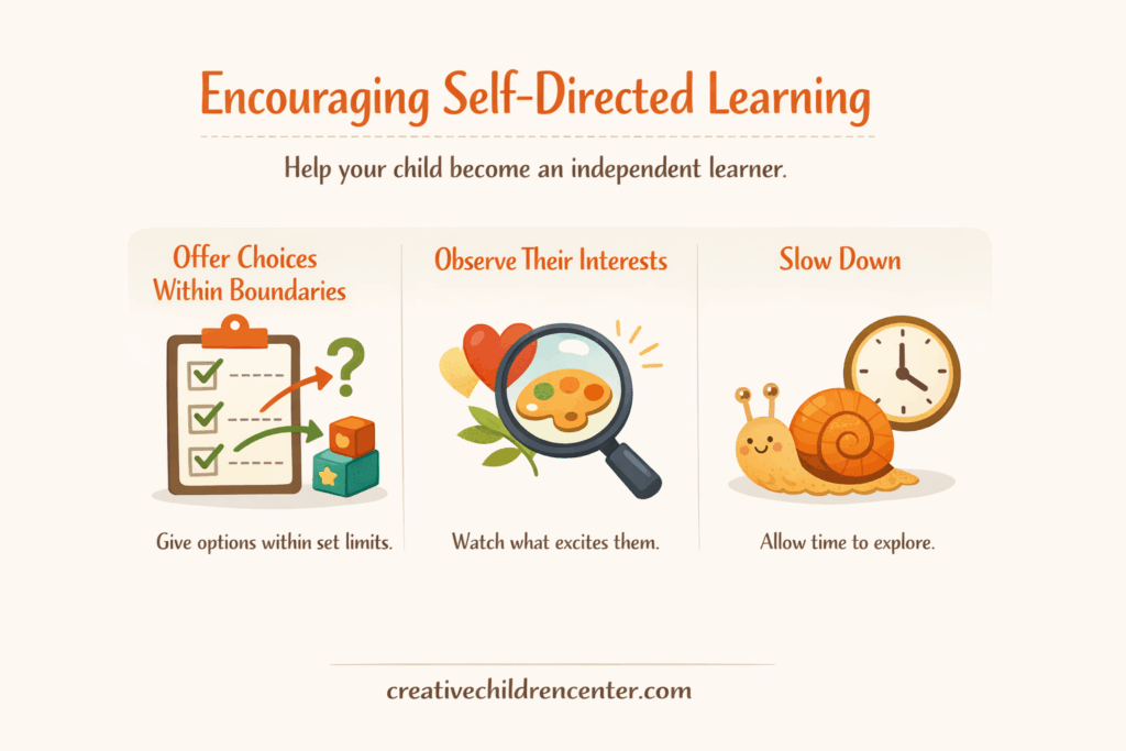 encouraging self directed learning