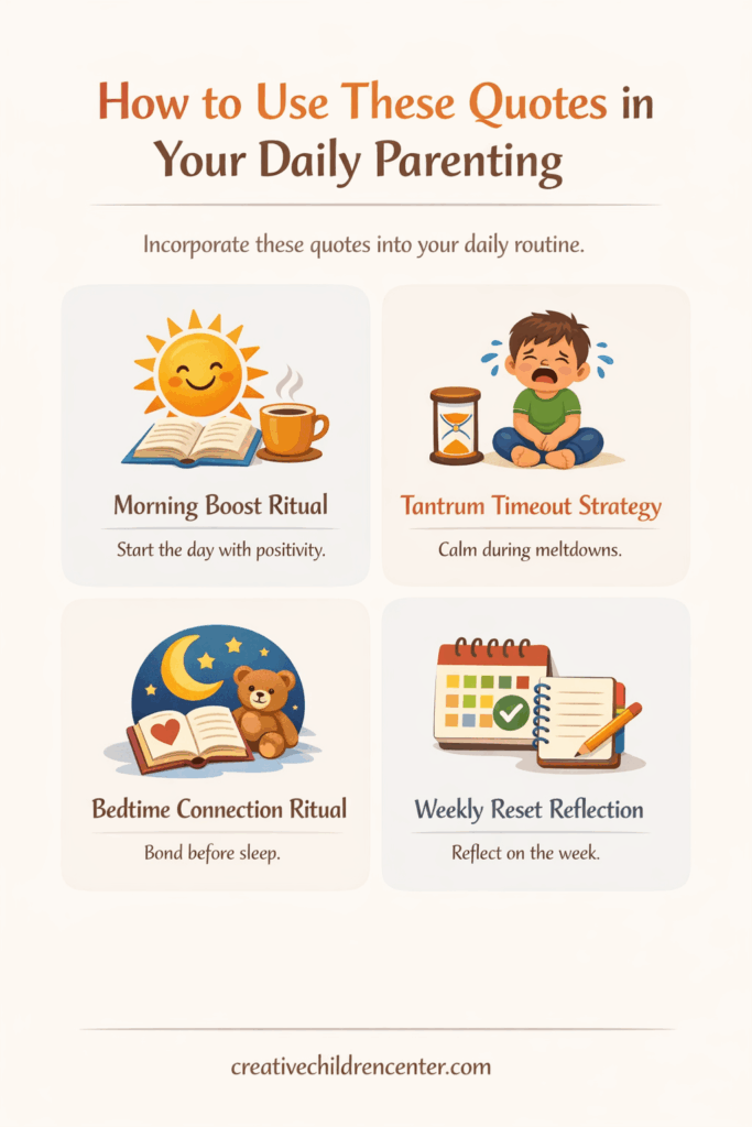 how to use these quotes in your daily parenting