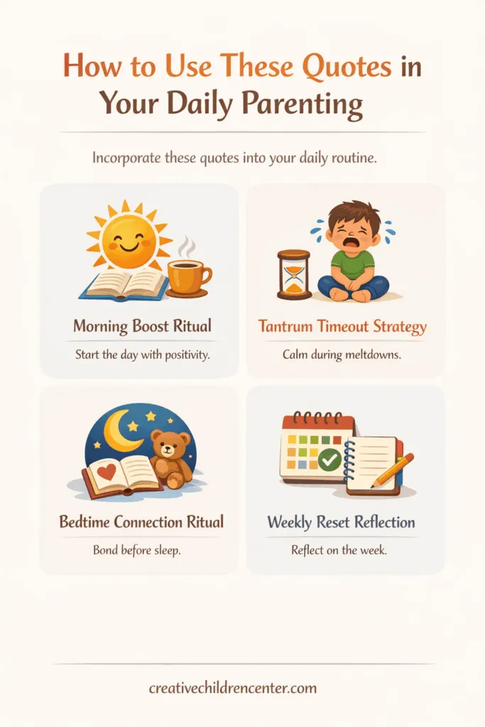how to use these quotes in your daily parenting