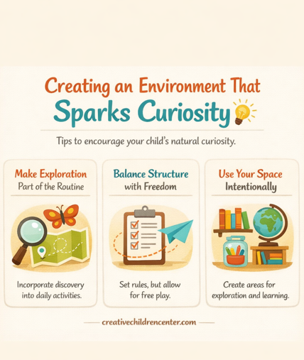creating an environment that sparks curiosity