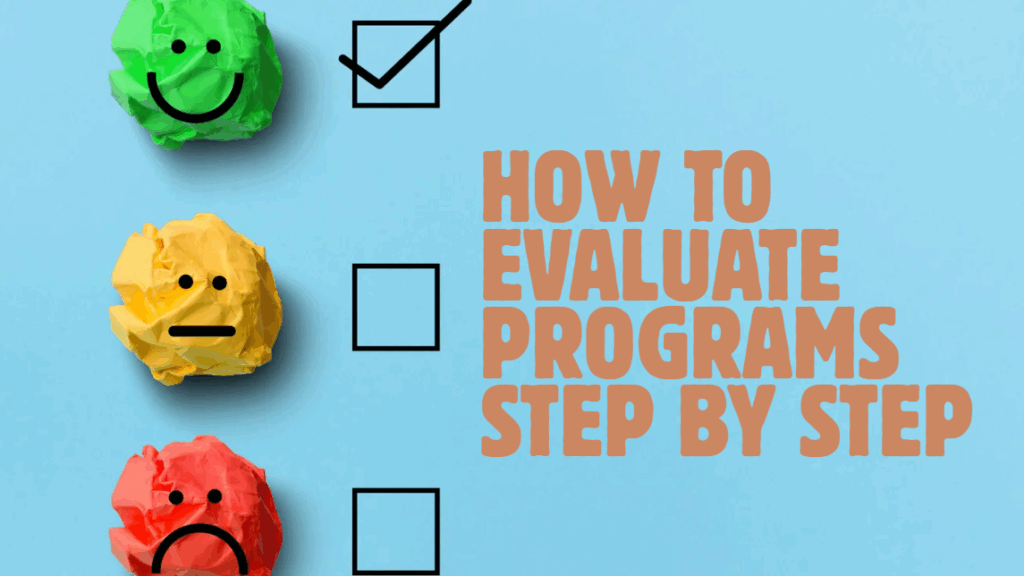 how to evaluate programs step by step