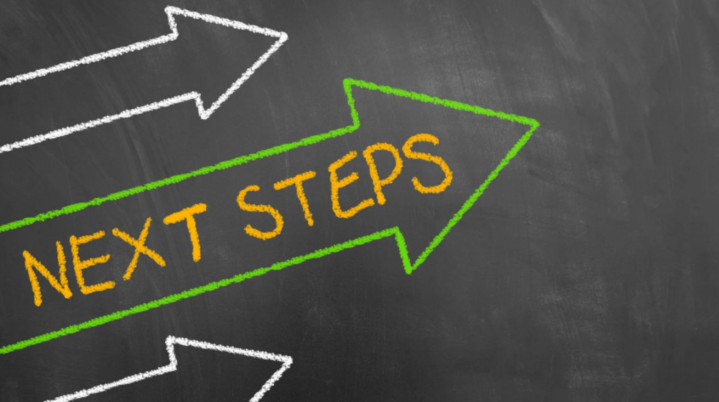 next steps for parents