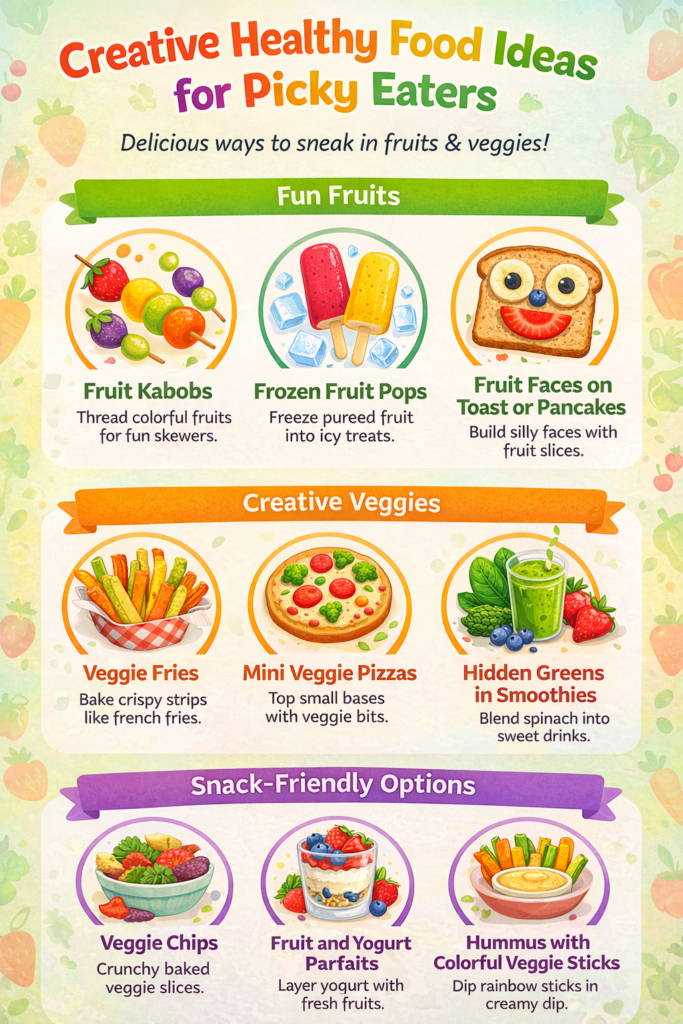 creative healthy food ideas for picky eaters