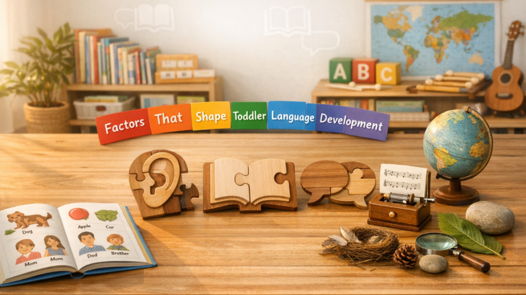 factors that shape toddler language development