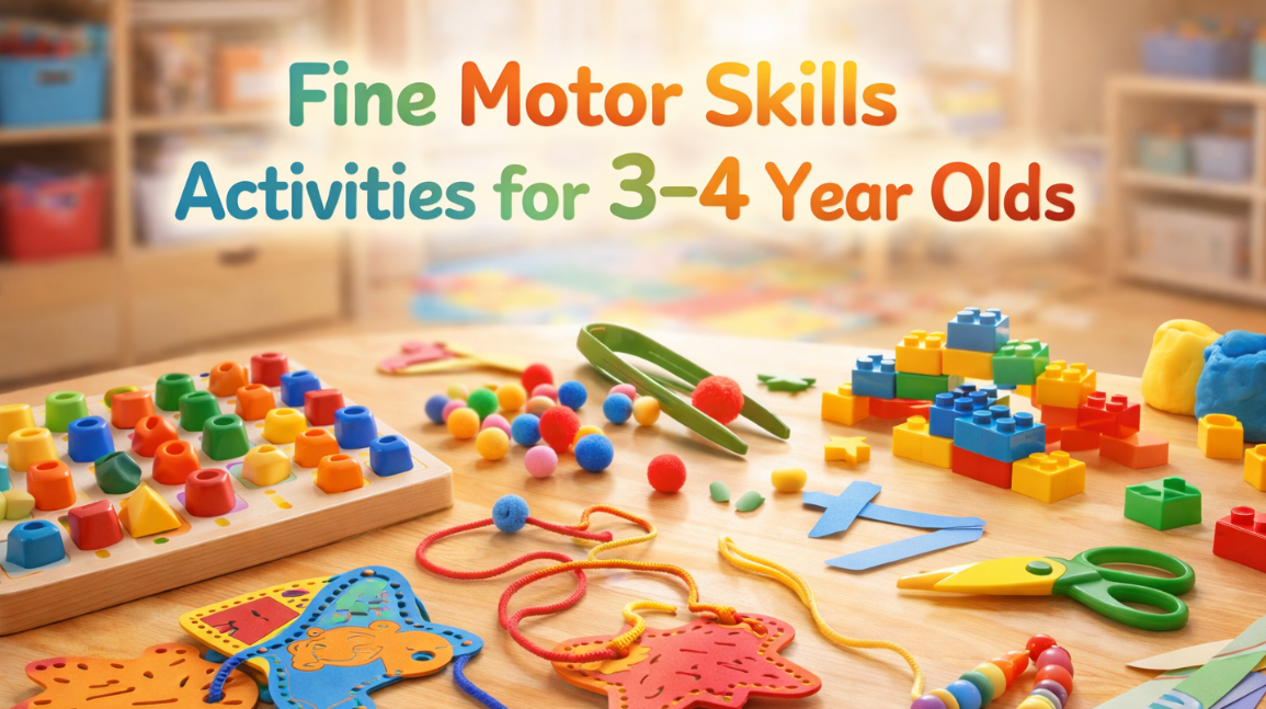 fine motor skills activities for 3 4 year olds