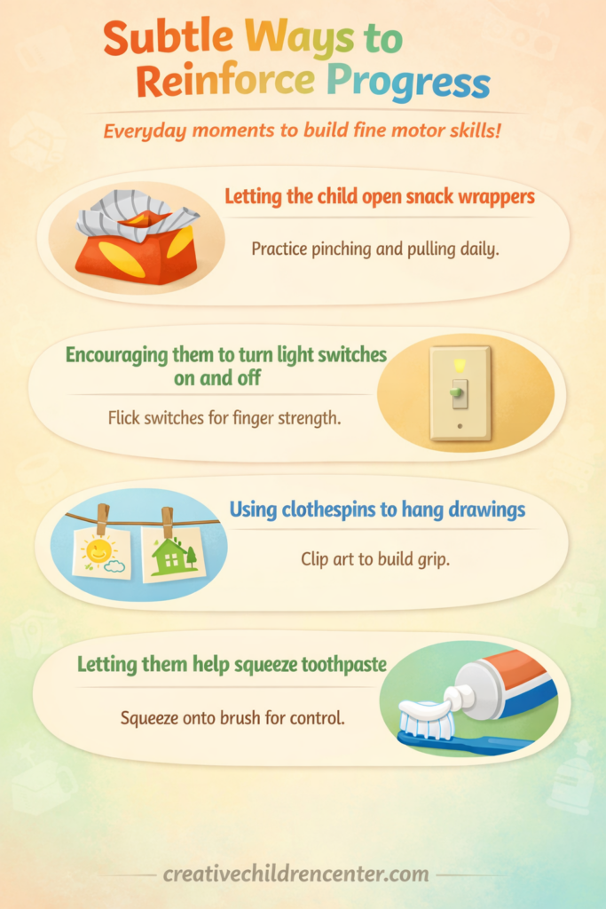 subtle ways to reinforce progress