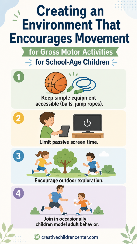 creating an environment that encourages movement