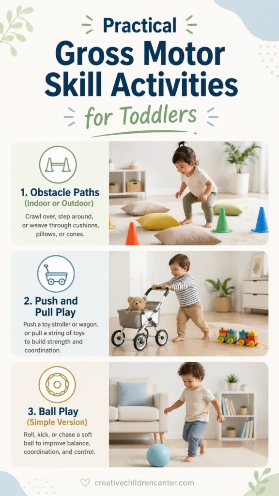 practical gross motor skill activities for toddlers