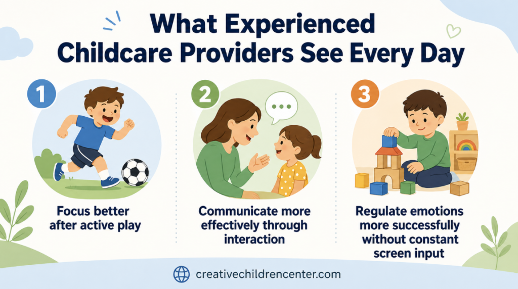 what experienced childcare providers see every day