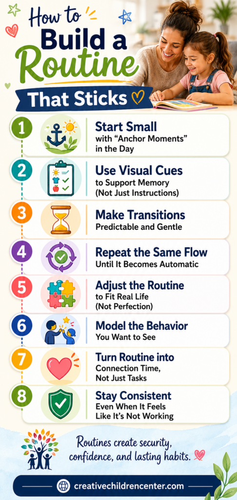 how to build a routine that sticks