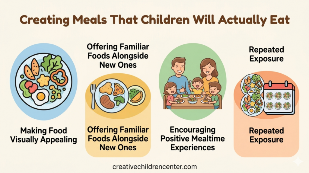 creating meals that children will actually eat