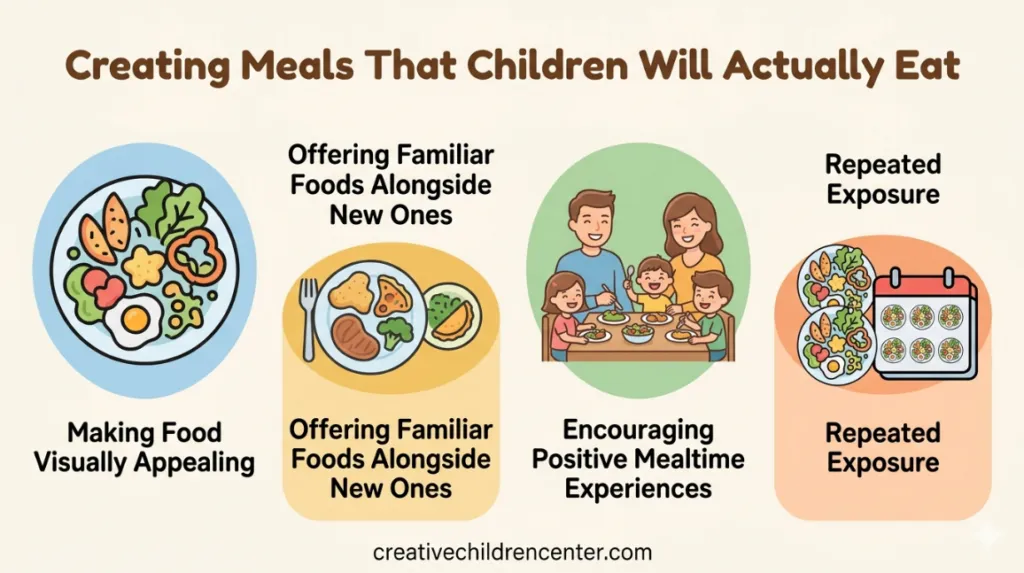 creating meals that children will actually eat