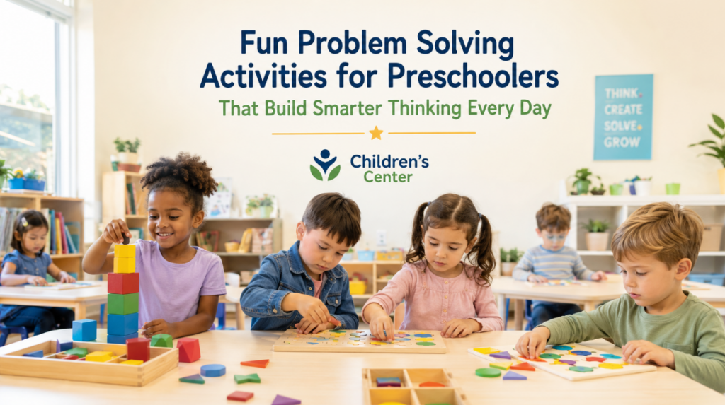 fun problem solving activities for preschoolers 