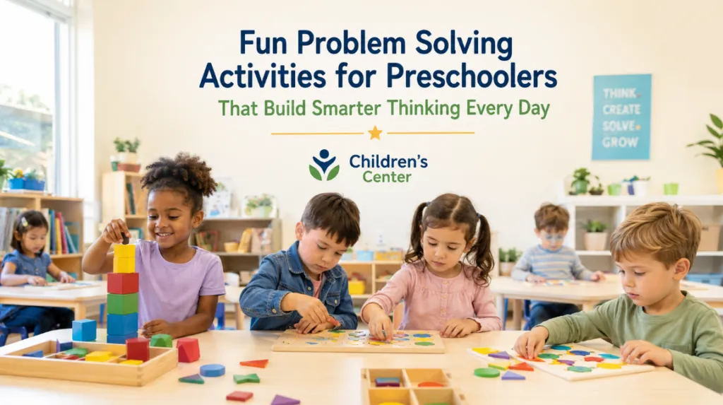 fun problem solving activities for preschoolers 